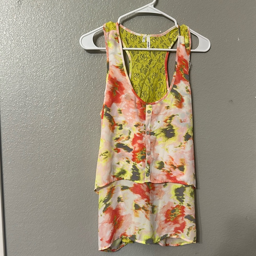5 for $25 Studio Y yellow/orange tank